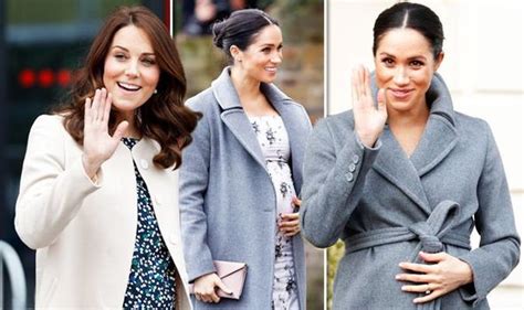 Meghan Markle And Kate Middleton Pregnant Body Language Compared By