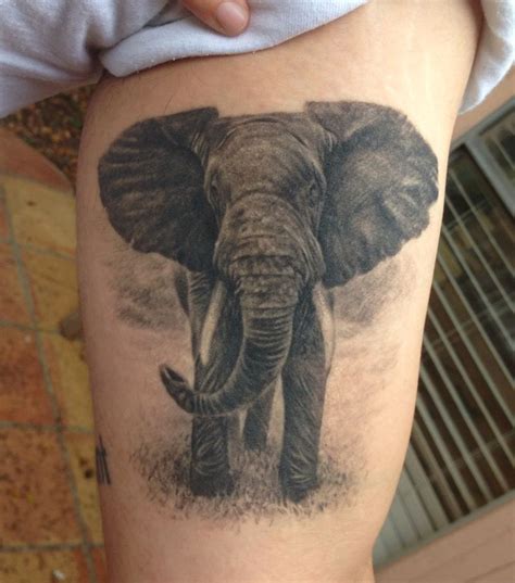 Elephant Tattoo Awesome Elephant Tattoo Tattoos Animal Tattoo
