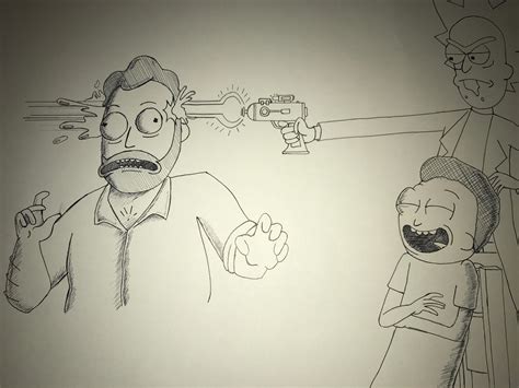 Rick And Morty Drawing Ideas Morty Guzz Soares Theamazingdigitalart