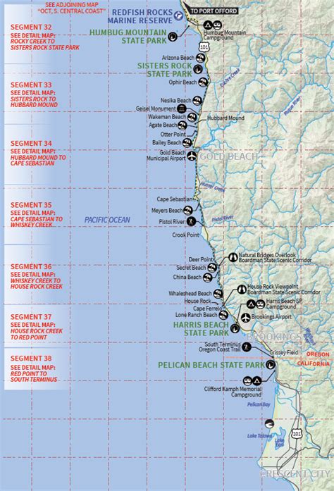 West Coast Trail Map Cdnbackpacker Art