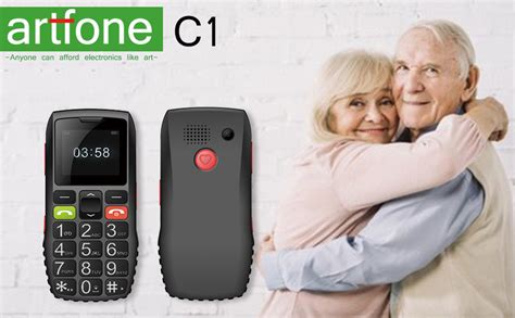 Artfone C1 Big Button Mobile Phone Unlocked Senior Mobile Phone For