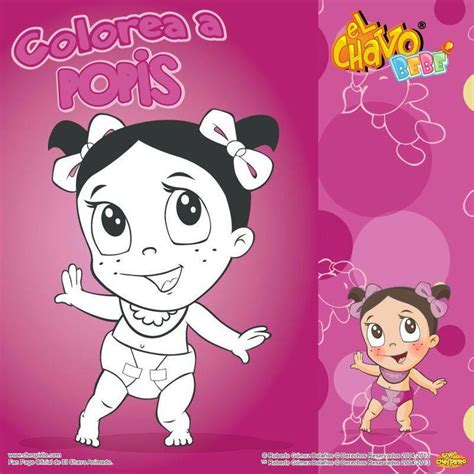 popis bebé para colorear chavo del 8 dibujo decoraciones de fiestas para bebés dibujos