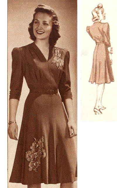 1940 Women Suits Examples Of Early 40s Wartime Fashion 1940s Fashion