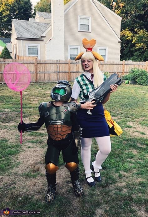 Doomslayer And Isabelle Costume