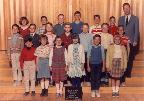 Sheridan High School Class Of 1973 Ora Oliver Fifth Grade