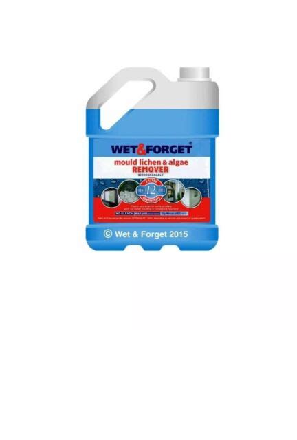 Wet And Forget 5l Mould Algae Lichen And Moss Removal For Sale Online
