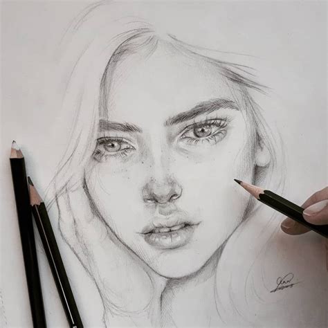 Pencil Sketch Artist Annelies Bes Artwoonz Pencil Sketches Of Faces