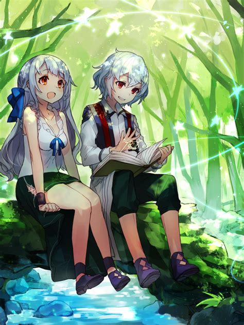 Download X Anime Twins Girl And Boy Forest