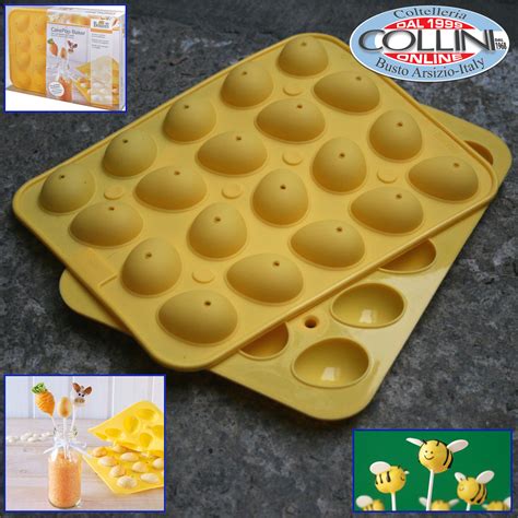 One look at a cake pop and you know why they are so popular. Birkmann - Silicone mold for Cake Pops shaped egg