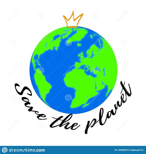 Earth Day Save The Planet Concept Of Energy Saving And Ecology Eco