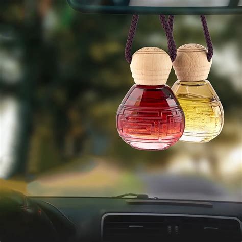 Car Air Freshener Perfume Bottle Hanging Pendant Automobiles Interior