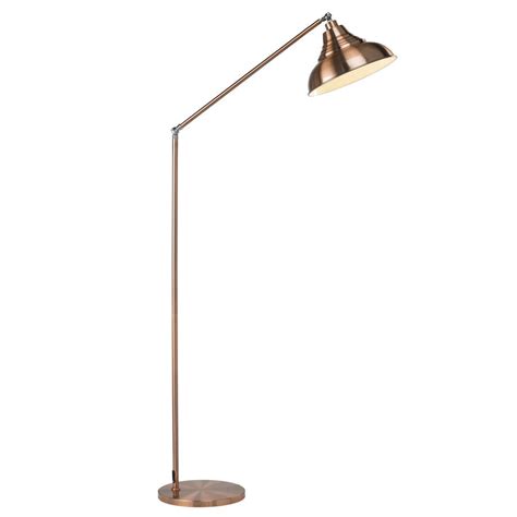 Copper Vintage Metal Floor Lamp By Primrose And Plum
