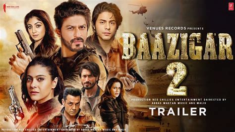 Baazigar 2 Official Trailer Update Shahrukh Khan Aryan Khan Kajol