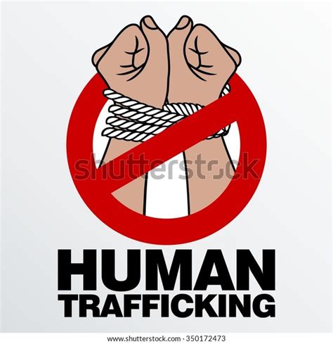 Human Trafficking Vector Template เวกเตอร์สต็อก ปลอดค่าลิขสิทธิ์ 350172473 Shutterstock