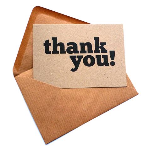 Set Of 12 Thank You Postcard Note Cards By Dig The Earth