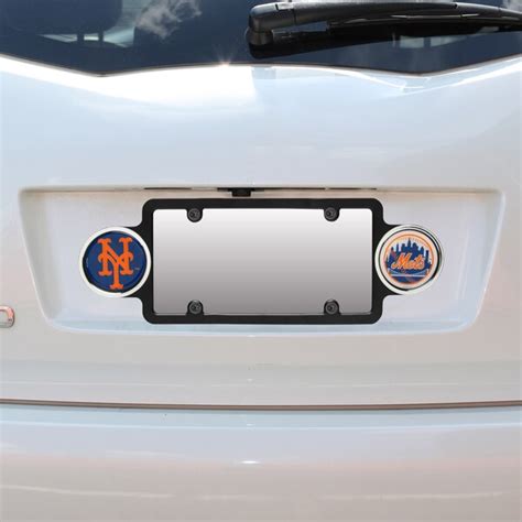 New York Mets Plastic Badge License Plate Frame