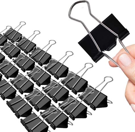 Extra Large Binder Clips 36 Pack 2 Inch Standard 51mm