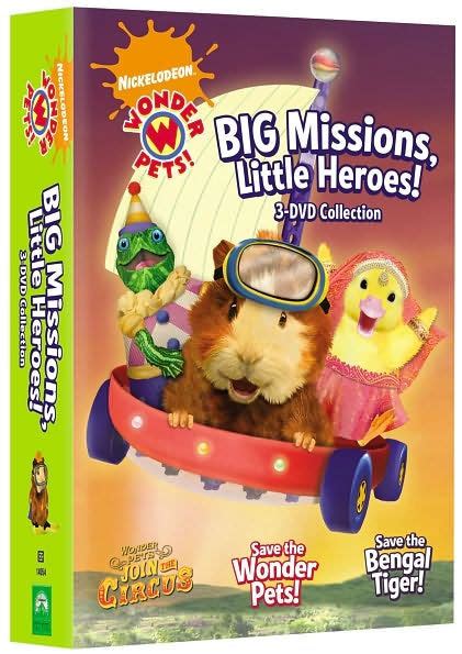 The Wonder Pets Big Missions Little Heroes Collection Dvd Barnes