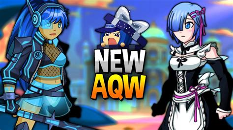 New Cyber Items And More Aqw Youtube