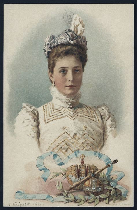 Empress Alexandra Feodorovna 1901 Romanov Empire Империя