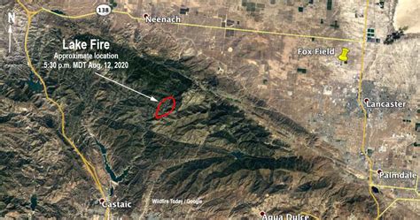 Fire Map Southern California