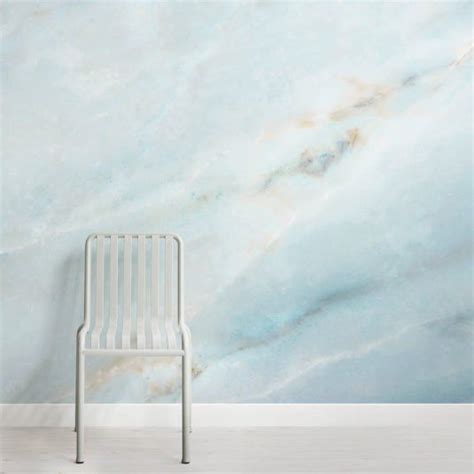 Soft Blue Marble Textures Square Wall Murals Blue Marble Wallpaper