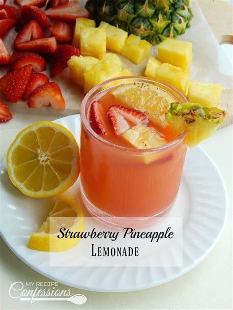 Strawberry Pineapple Lemonade Is The Ultimate Summer Drink It Is The