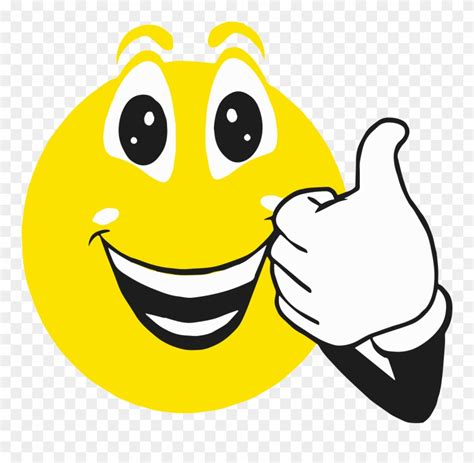 Download Smiley Face Clip Art Thumbs Up Happy Thumbs Up Smiley Face