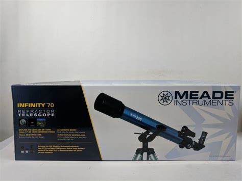 Meade Instruments Infinity 70mm Altazimuth Refractor Telescope New