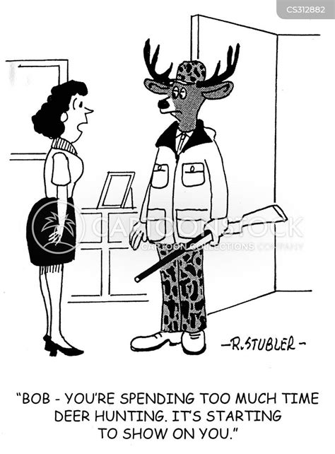 Deer Hunts Cartoons And Comics Funny Pictures From Cartoonstock