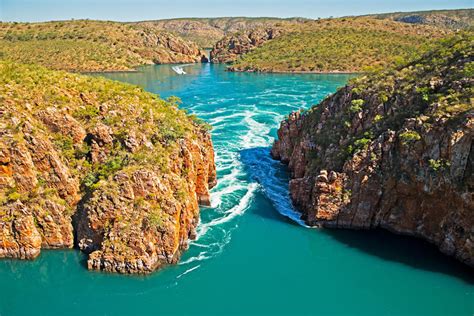 Lieu Iconique Sur La CÔte Du Kimberley Horizontal Falls Australia