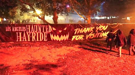 Opening Night Of Los Angeles Haunted Hayride 2021 All New Mazes