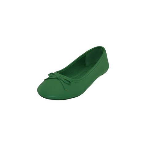 18 Units Of Womens Ballet Flats Green Color Only Womens Flats At