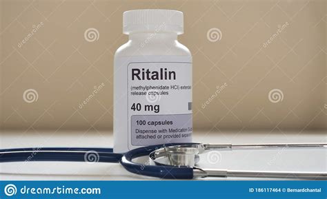 Ritalin Treat Attention Deficit Disorder Children Editorial Stock