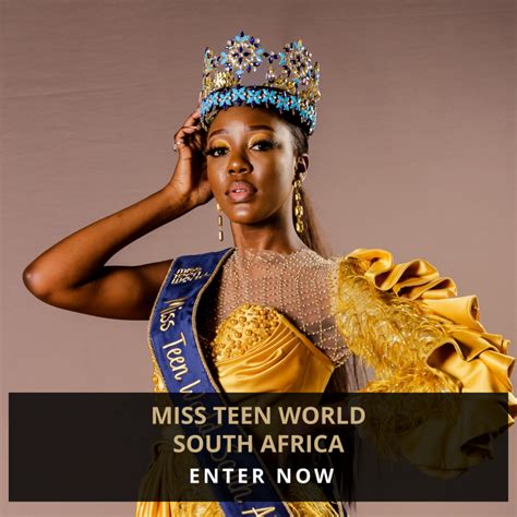 Miss Teen World South Africa World South Africa Pageants