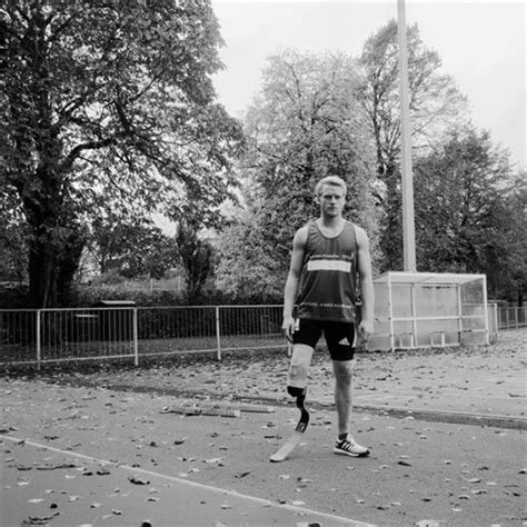 Uk Photographs Of Olympic Sprinter Jonnie Peacock To Help Raise