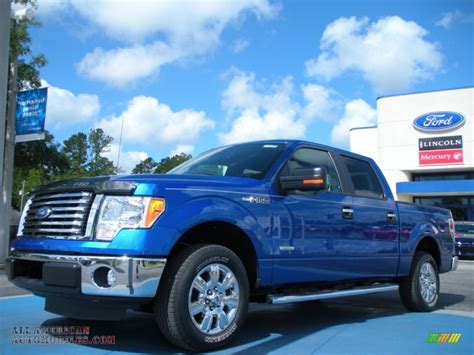 2011 Ford F150 Xlt Supercrew In Blue Flame Metallic B29870 All