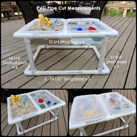 How To Make A Pvc Pipe Sand And Water Table
