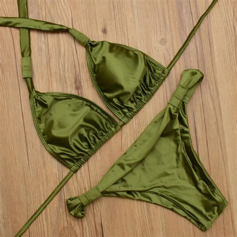 Buy Ztvitality Swimsuit 2018 New Arrival Green Bikinis