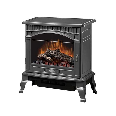 Dimplex Traditional 400 Sq Ft Electric Stove In Pewter The Home