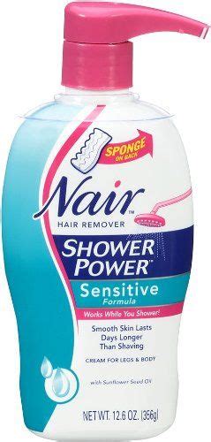 Nair Shower Power Sensitive Formula 126 Ounce Cream With Sunflower