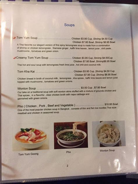 Menu At Papaya Salad Thai Food Restaurant Cuyahoga Falls