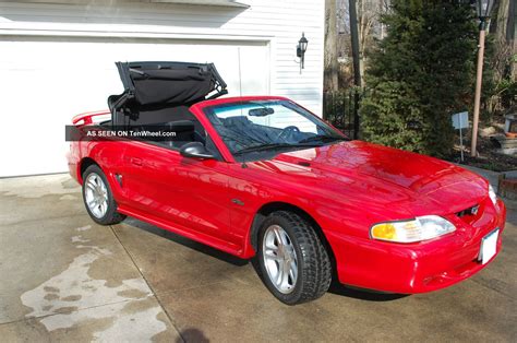 1998 Ford Mustang Gt Convertible