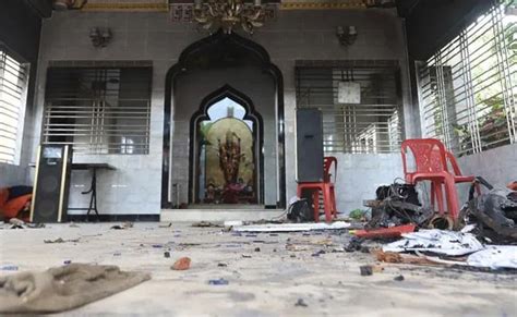Bangladesh Communal Violence Another Hindu Temple Vandalised Amid