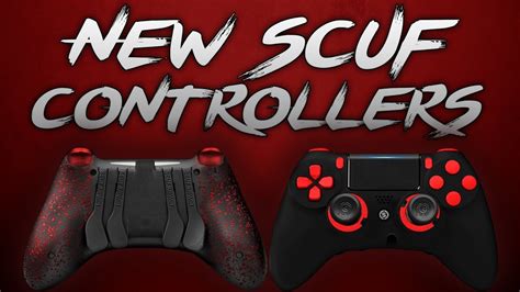 New Wired Scuf Impact And 4ps Pro Controllers Youtube
