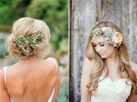 No lave el artículo para guardar su. Light Wood Love : Coronas de flores para novias