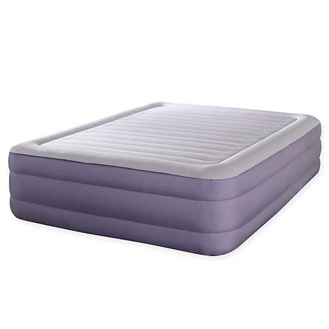 Offset coils cradle like a traditional mattress with firm pressure relief. Simmons® Beautyrest® FusionAire™ Queen-Size Air Mattress ...
