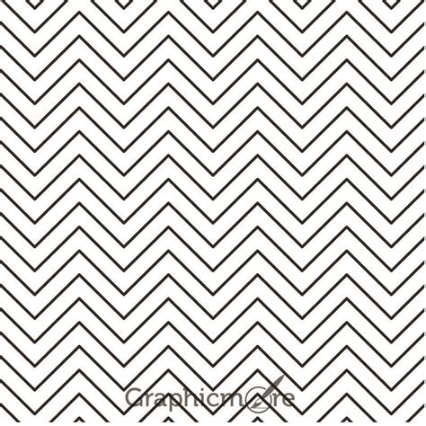 Zig Zag Lines Pattern Design Free Vector File By Graphicmore