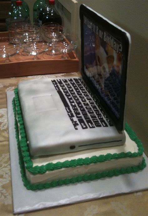 Laptop cake delivered anywhere in the london area. Laptop cake | adult parties | Cake, Computer cake, Vanilla buttercream icing