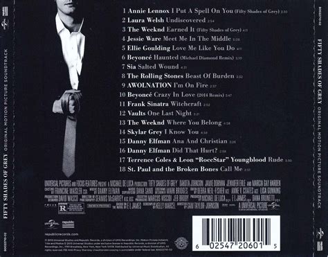 50 Sombras De Grey Cd Album Soundtrack Importado Bs 030 En